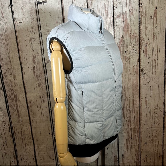 Lowe Alpine Down Feather Puffy Puffer Baby Blue Vest Size Medium EUC - Picture 5 of 14